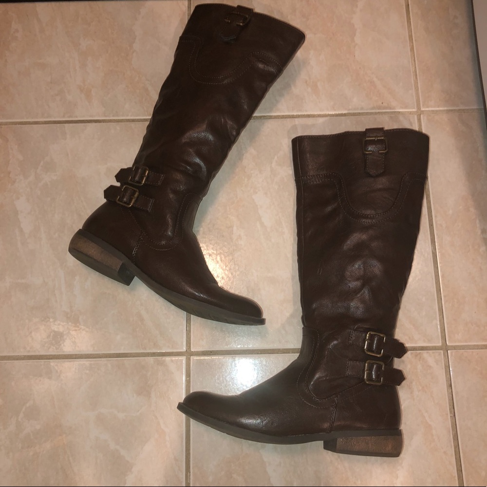 Dark Brown riding boots - Picture 4 of 8